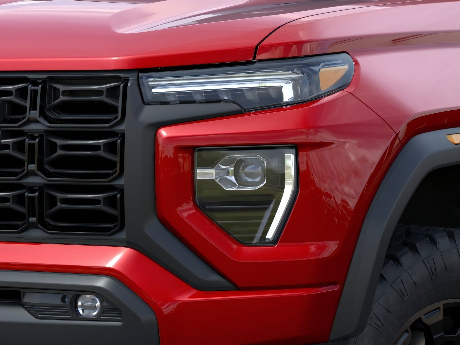 New 2026 Volcanic Red Tintcoat GMC 2WD Elevation image 10
