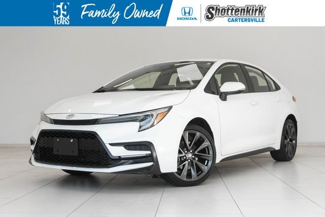 Used 2024 White Toyota SE image 1