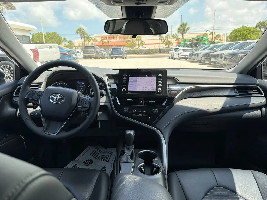 Used 2021 White Toyota SE image 10