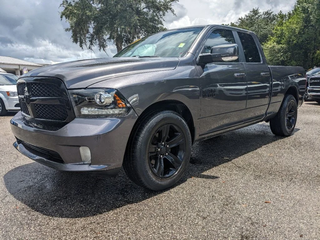 Used 2017 RAM Ram 1500 Pickup Night with VIN 1C6RR6HG7HS614892 for sale in Inverness, FL