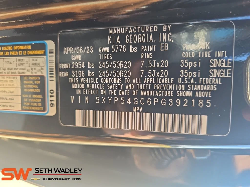 Used 2023 Ebony Black Kia SX image 35