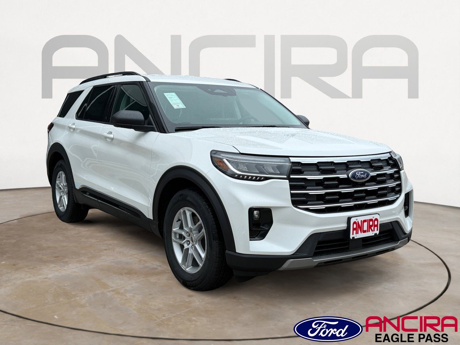 New 2026 Star White Metallic Tri-Coat Ford Active image 1