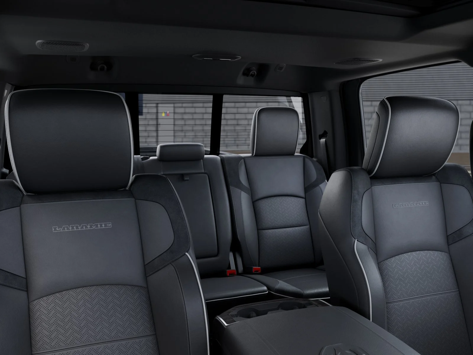 New 2026 Ceramic Gray Clear-Coat Exterior Paint RAM Laramie image 26