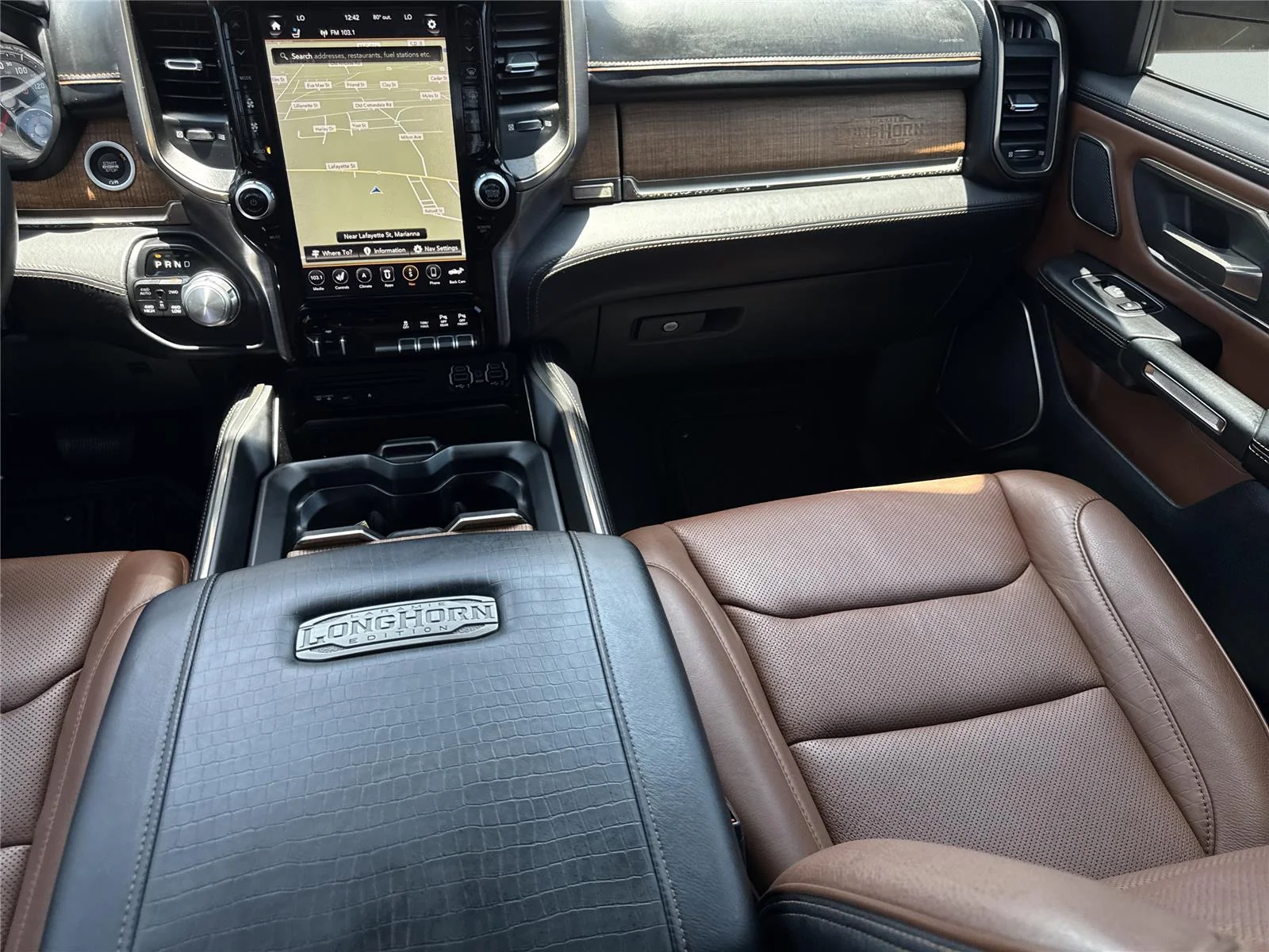 Used 2019 Diamond Black Crystal Pearlcoat Ram Longhorn image 16