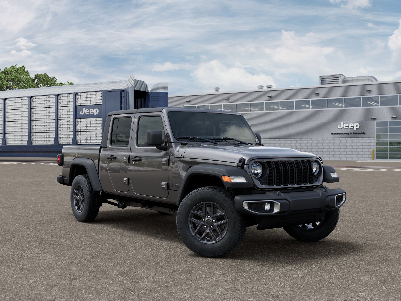 New 2026 Granite Crystal Metallic Clear-Coat Exterior Paint Jeep Sport image 3