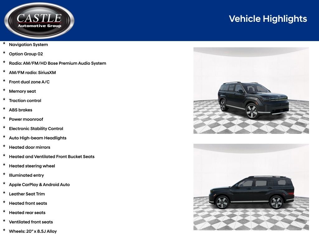 New 2026 Black Hyundai Limited image 3