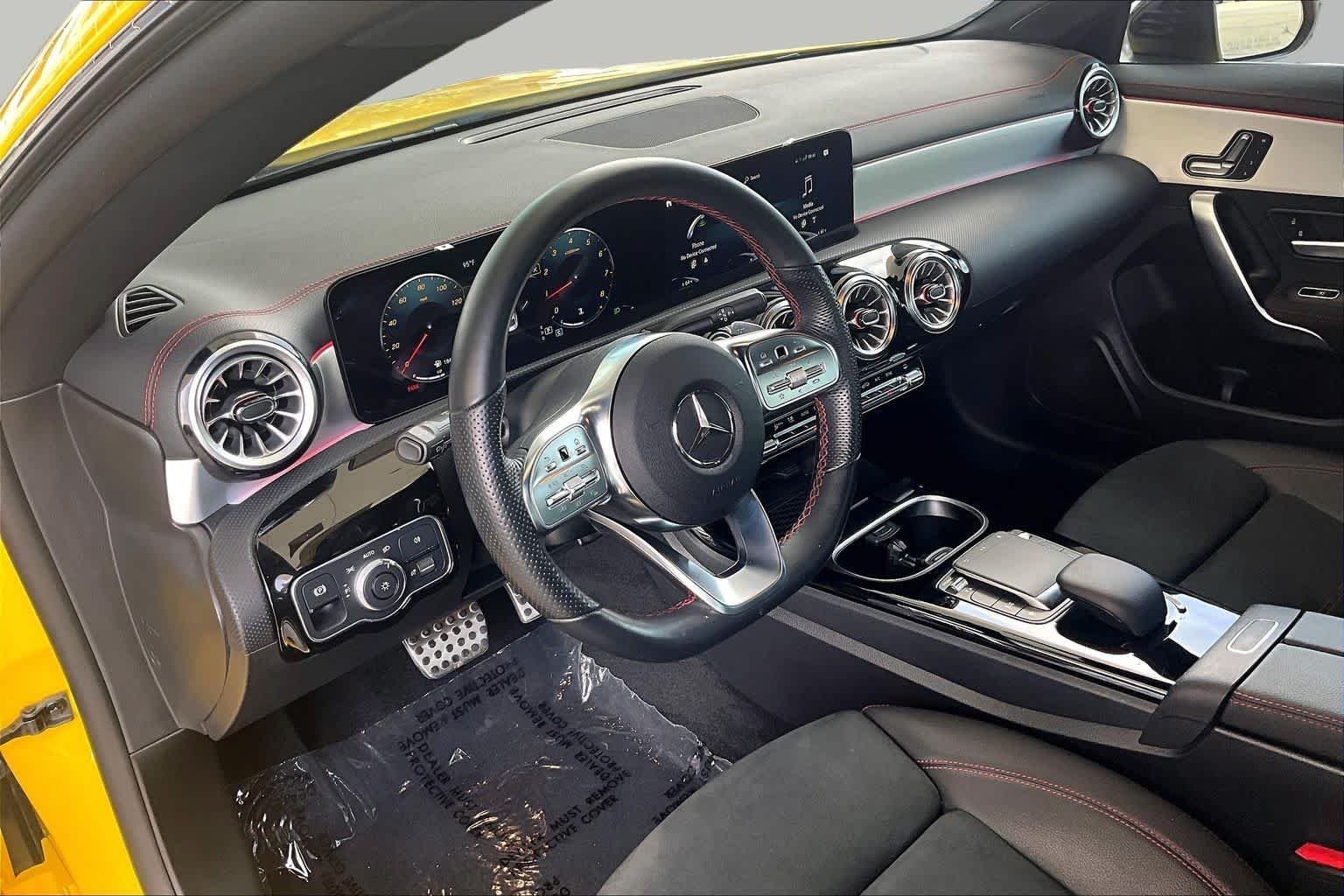 Used 2023 Sun Yellow Mercedes-Benz CLA 250 image 16