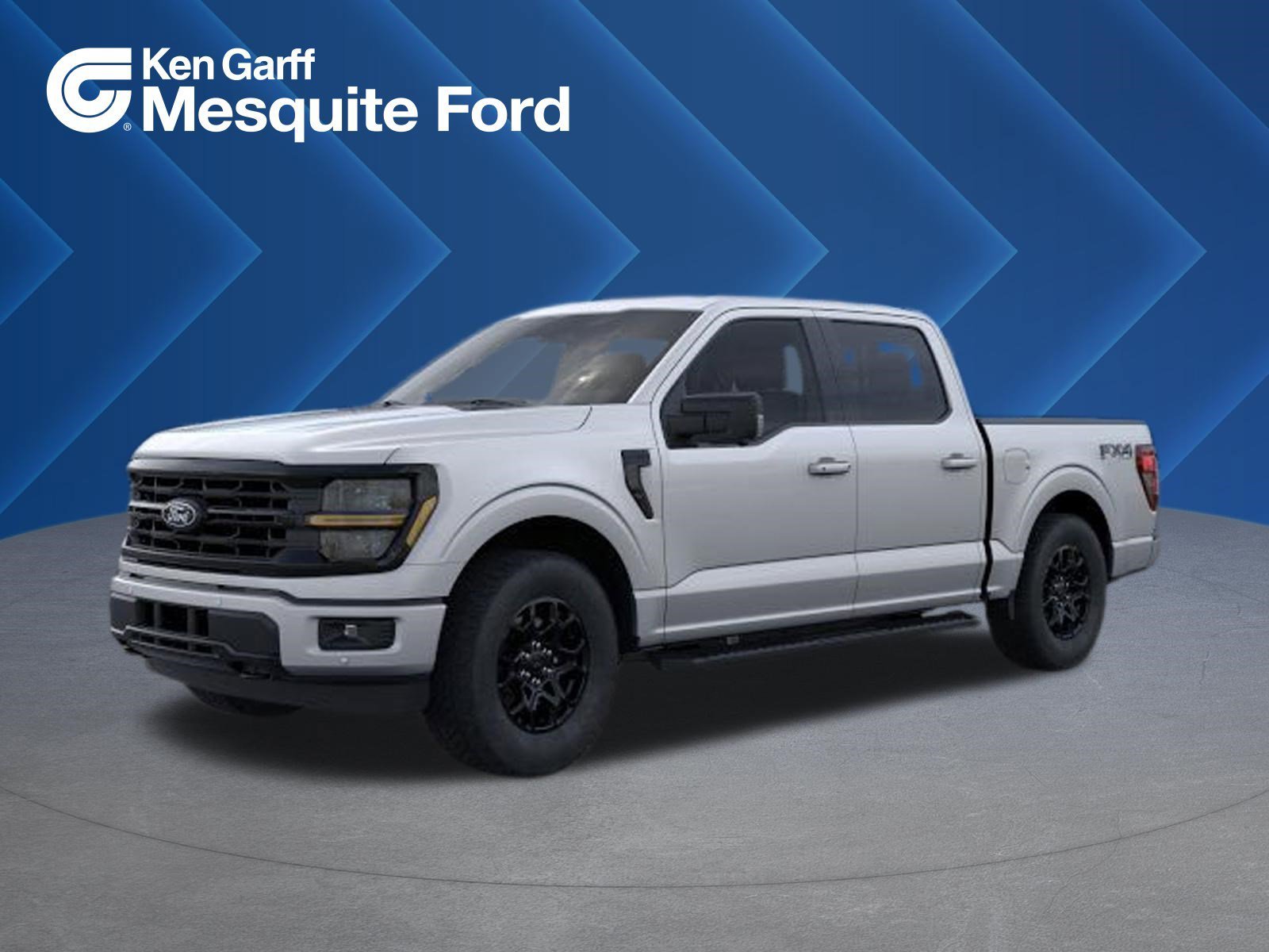 New 2026 Iconic Silver Metallic Ford XLT image 1
