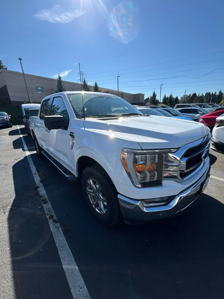 Used 2023 Oxford White Ford XLT image 3