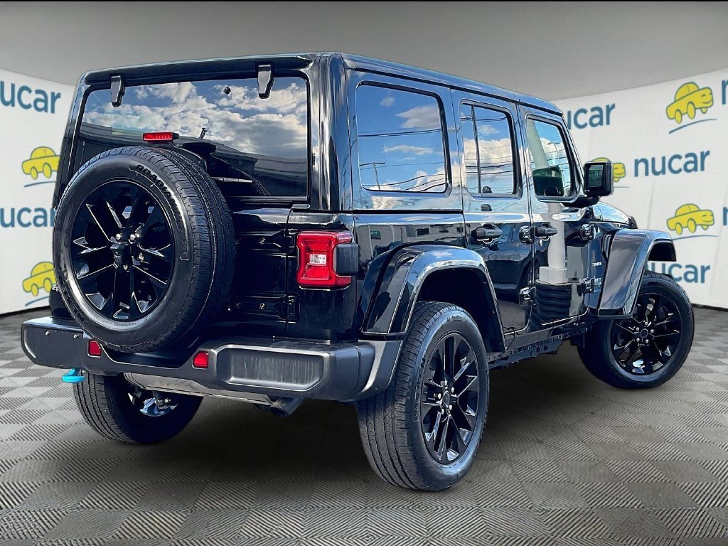 Used 2024 Black Jeep Sahara 4xe image 6
