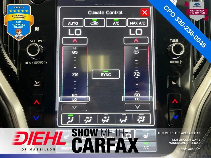 Certified Used 2025 Black Subaru Limited image 35