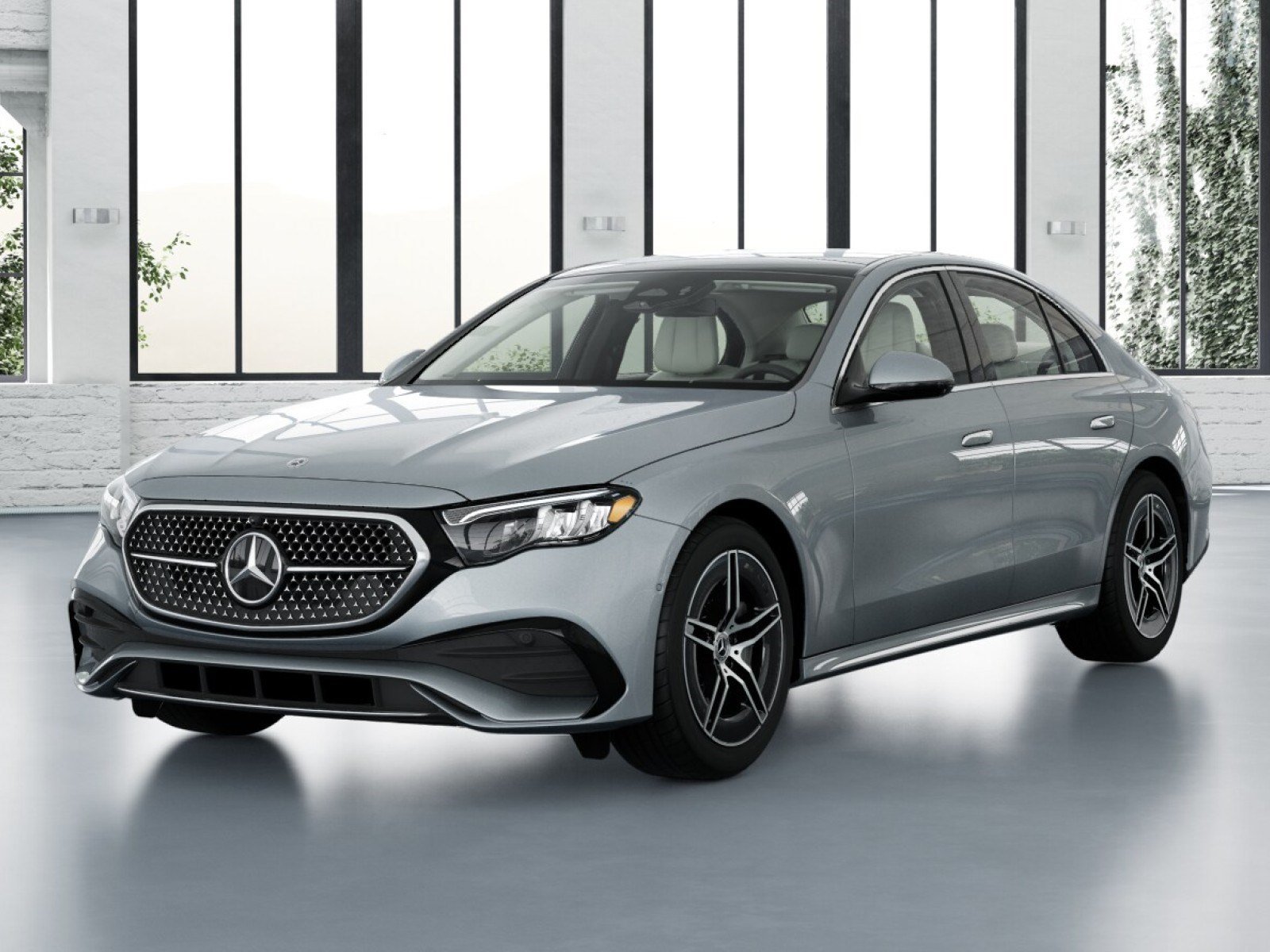 New 2027 Cirrus Silver Metallic Mercedes-Benz E 450 4D Sedan 4MATIC® image 2