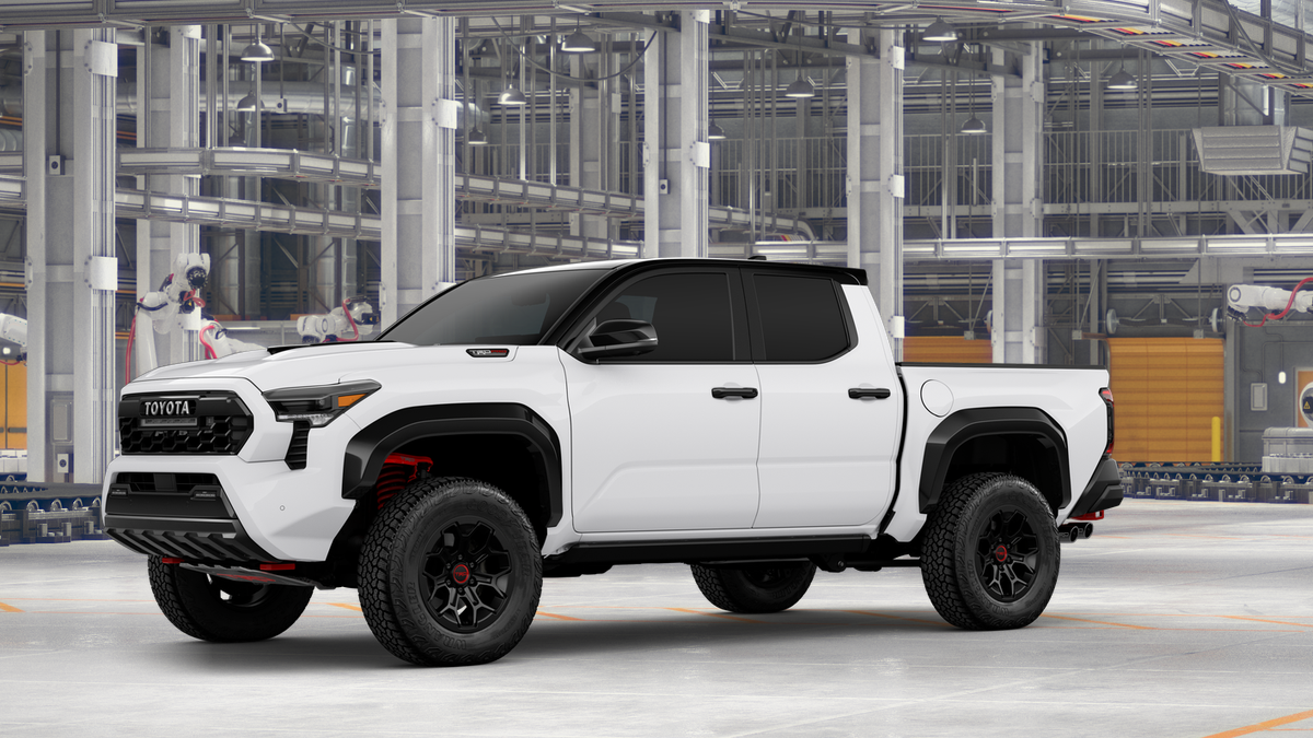 New 2026 Ice Cap with Black roof Toyota TRD Pro image 2