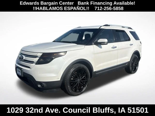 Used 2013 White Ford Limited image 3