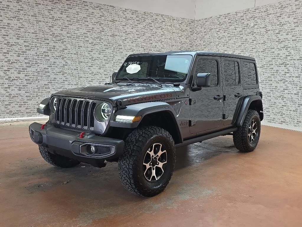Used 2019 Gray Jeep Unlimited Rubicon image 3