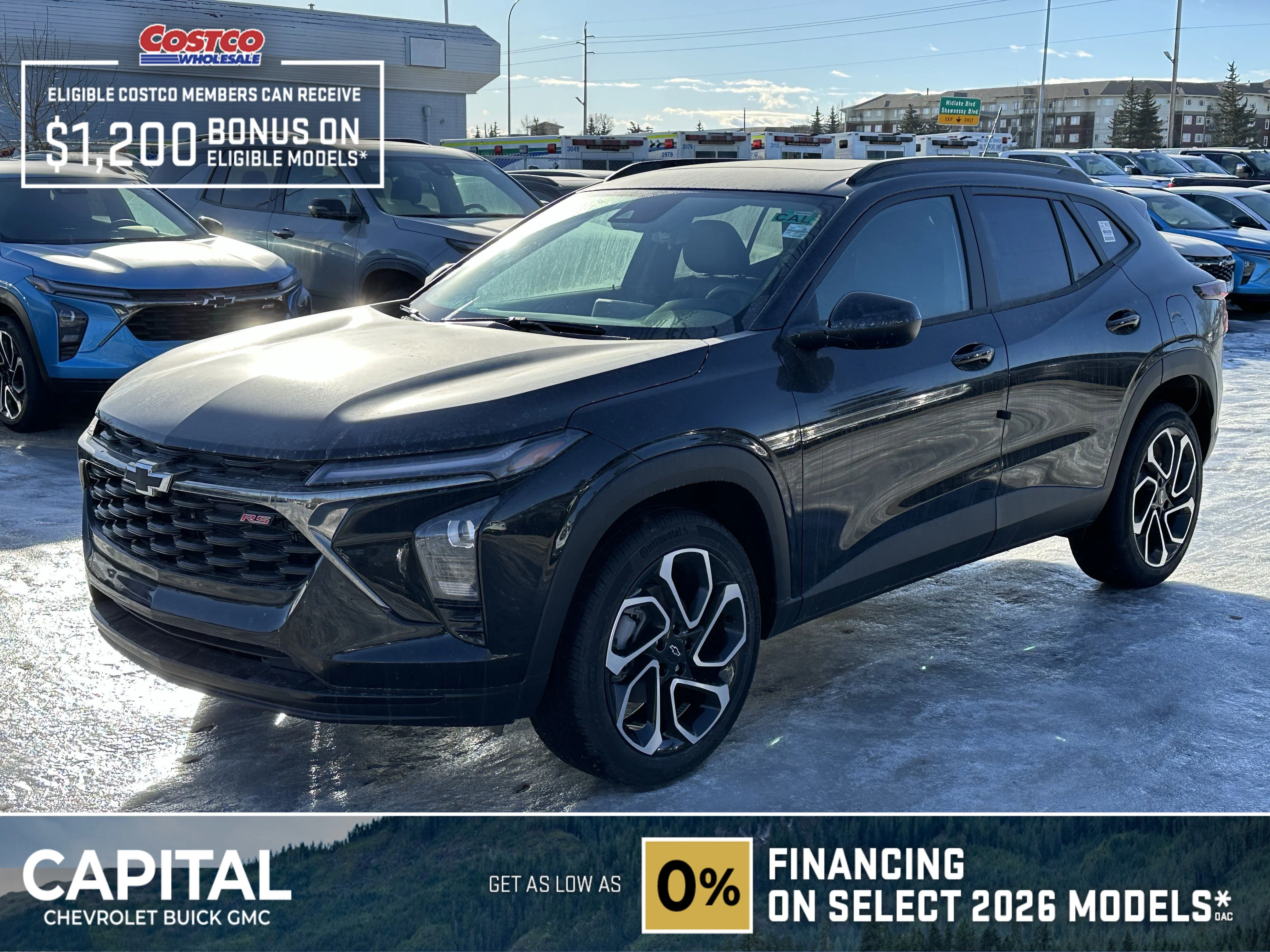 New 2026 Mosaic Black Metallic Chevrolet 2RS image 1