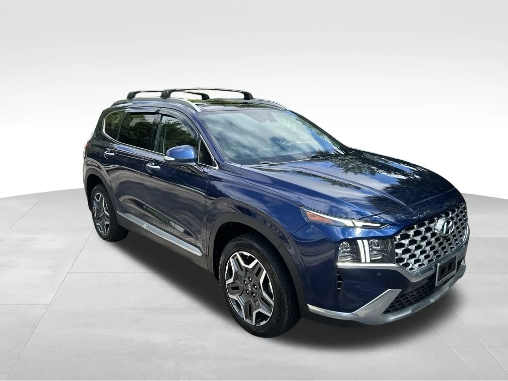 Used 2022 Blue Hyundai Limited image 8