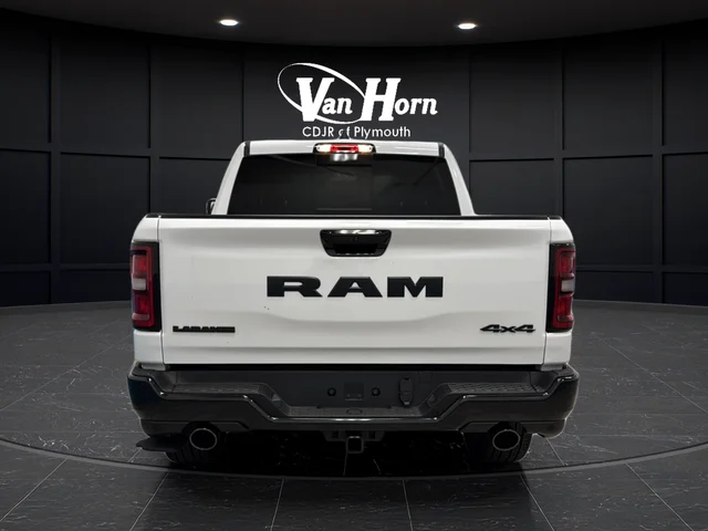 New 2026 Bright White Clear-Coat Exterior Paint RAM Laramie image 6