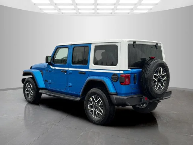 New 2026 Hydro Blue Pearl-Coat Exterior Paint Jeep Sahara image 5