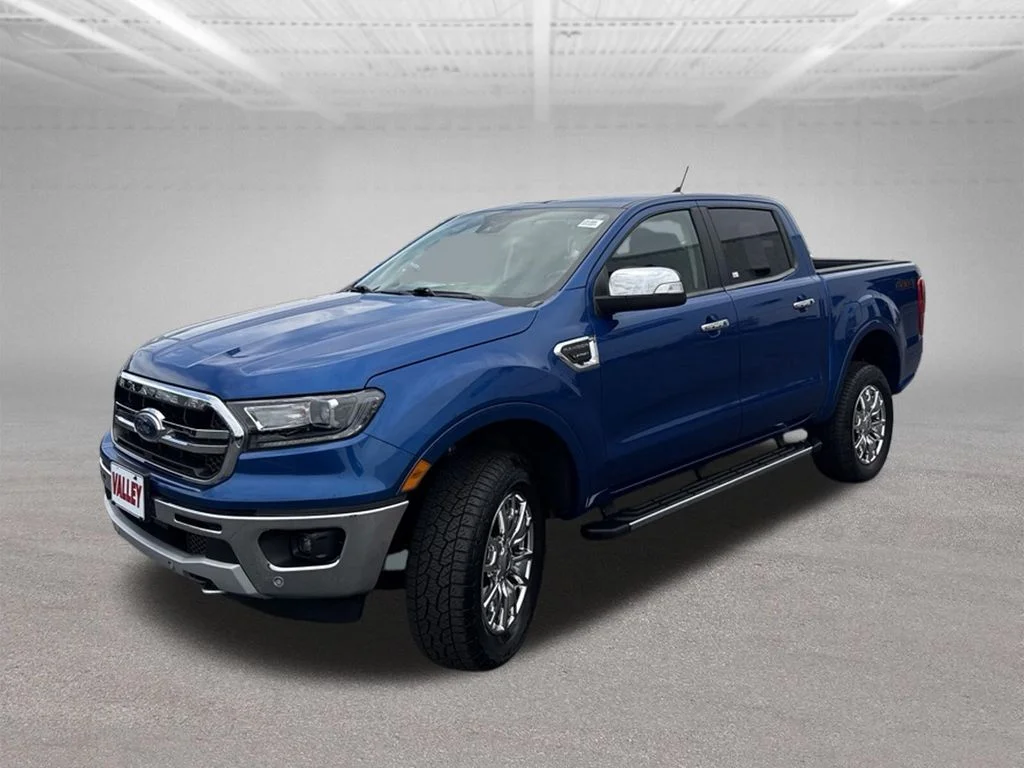Certified Used 2019 Blue Ford Lariat image 47