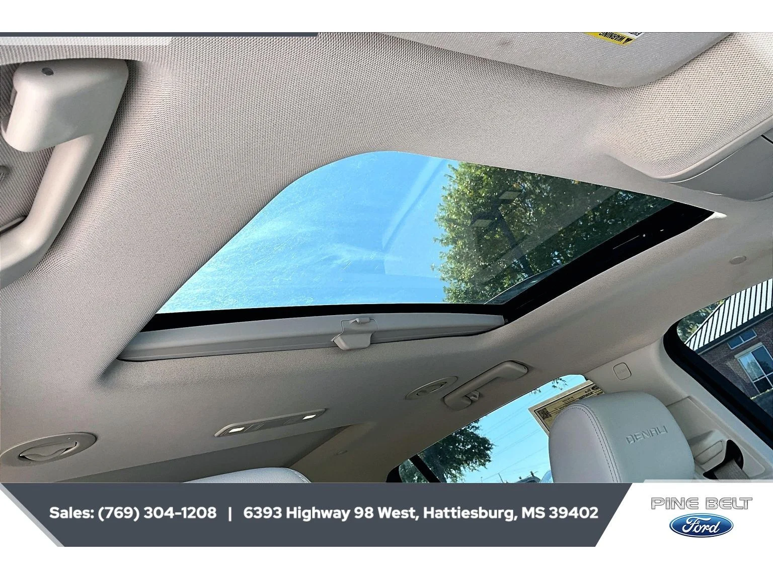 Certified Used 2021 White Frost Tricoat GMC Denali image 16