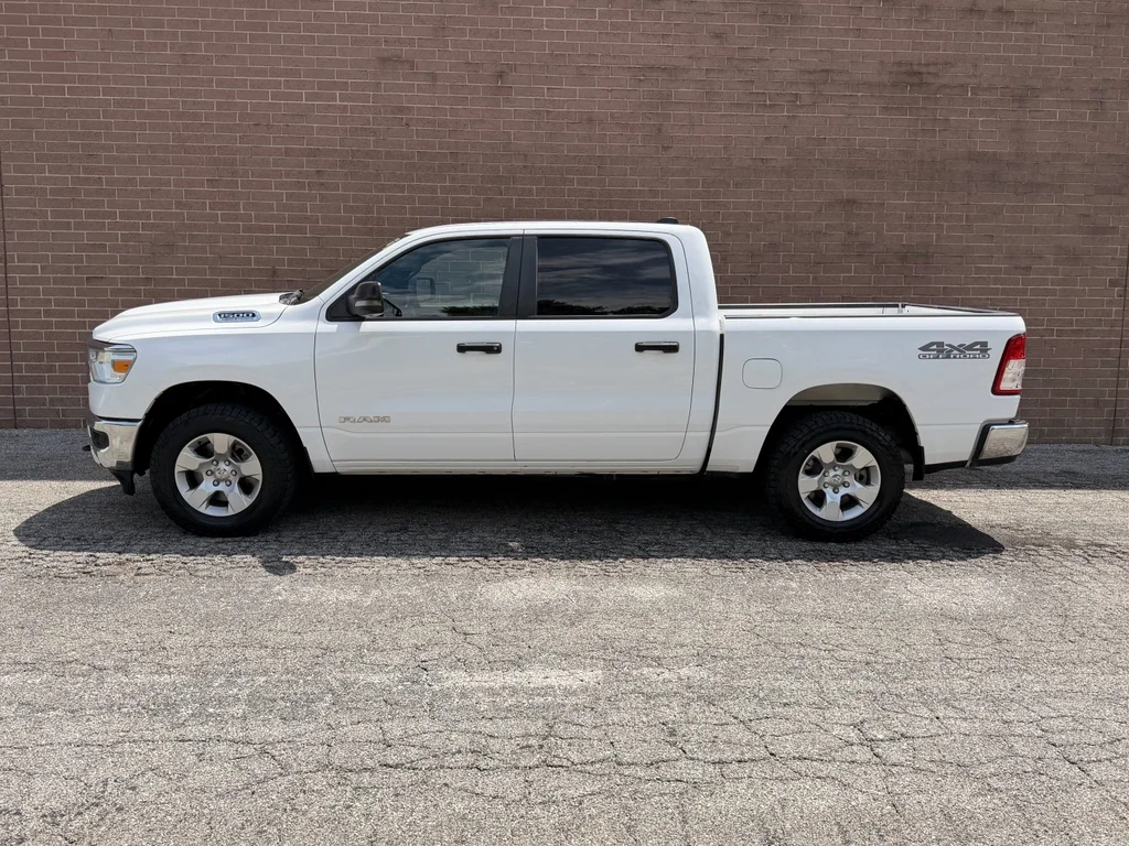 Used 2023 Bright White Clearcoat Ram Big Horn image 2