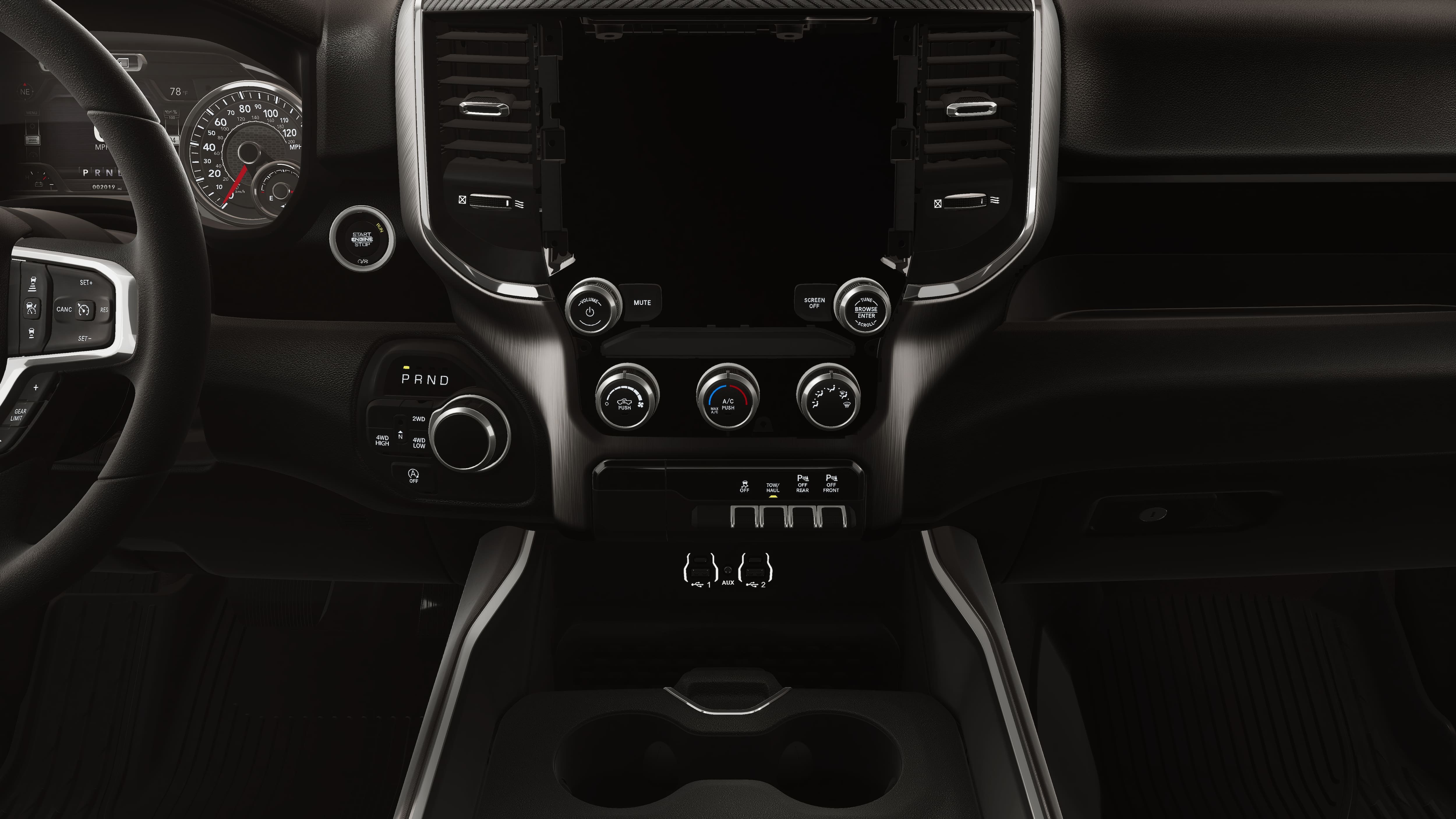 New 2026 Diamond Black Crystal Pearl-Coat Exterior Paint RAM  image 17