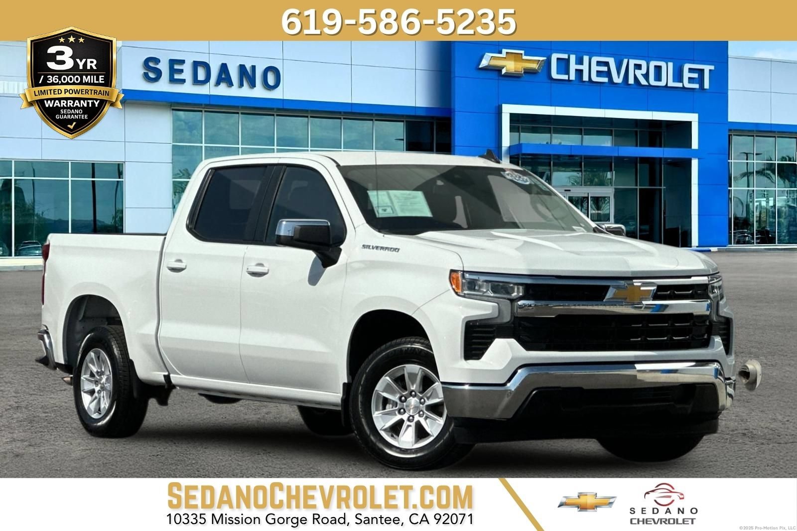 Used 2025 Summit White Chevrolet LT image 1