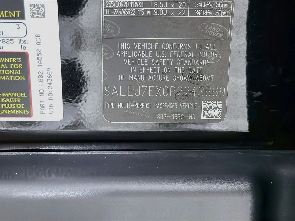 Certified Used 2023 Black Land Rover S image 34
