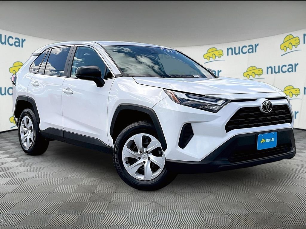 Used 2025 White Toyota LE image 1
