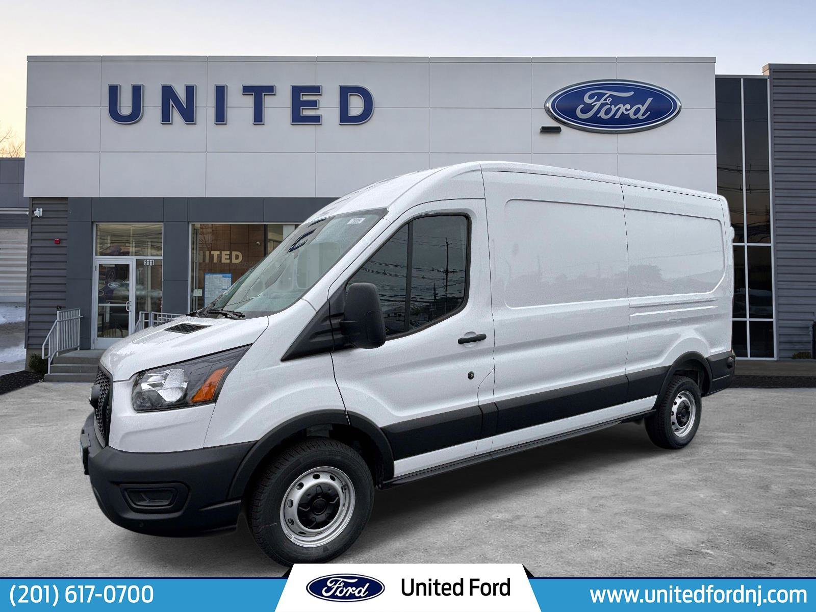 New 2026 Oxford White Ford Cargo Van image 1