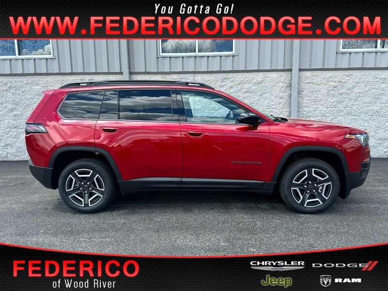 New 2026 Red Hot Pearl-Coat Exterior Paint Jeep Laredo 4x4 image 1