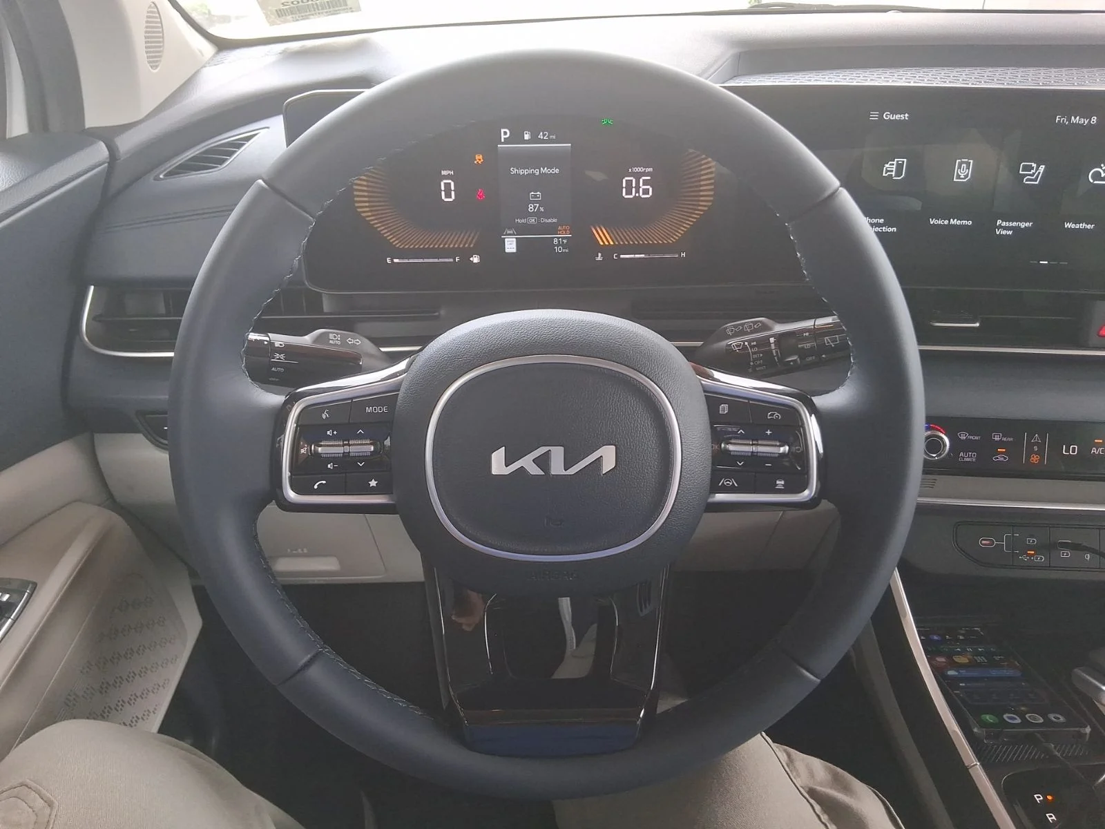 New 2026 White Kia EX image 8