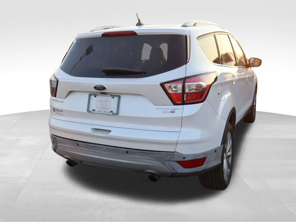 Used 2018 White Ford Titanium image 16