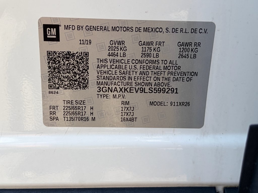 Used 2020 Summit White Chevrolet LT image 30