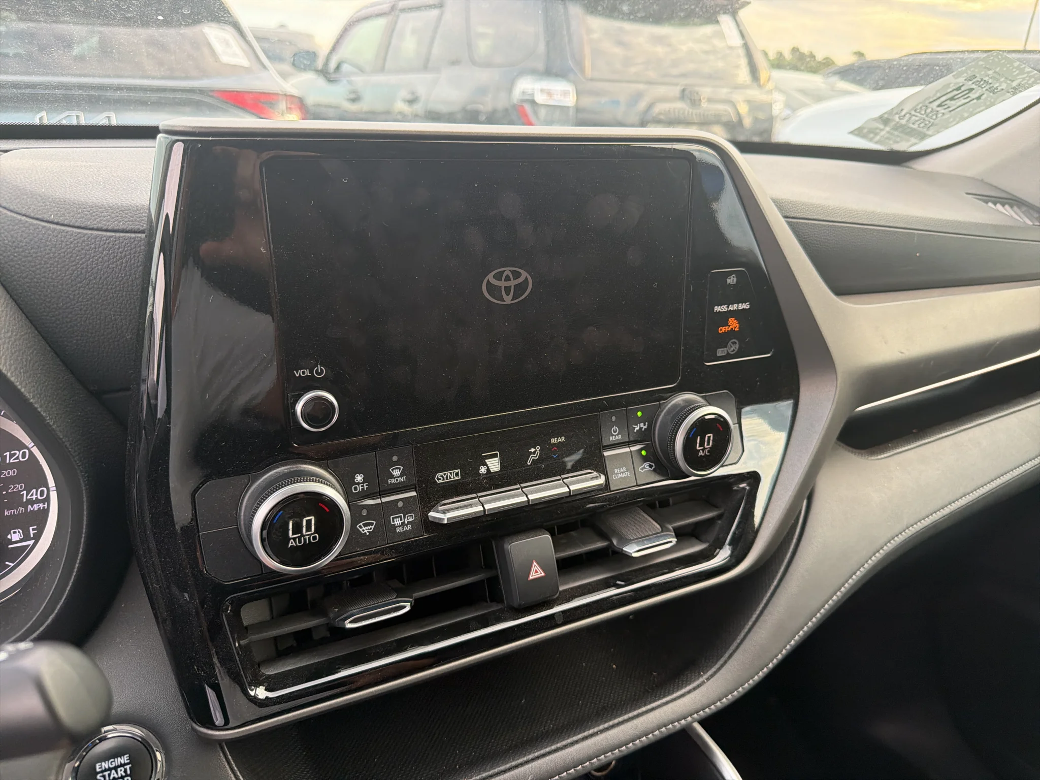 Used 2023 Midnight Black Metallic Toyota LE image 6