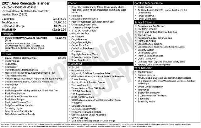 Used 2021 Silver Jeep Latitude image 37