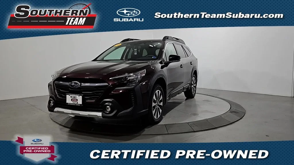 Certified Used 2024 Red Subaru Limited image 1