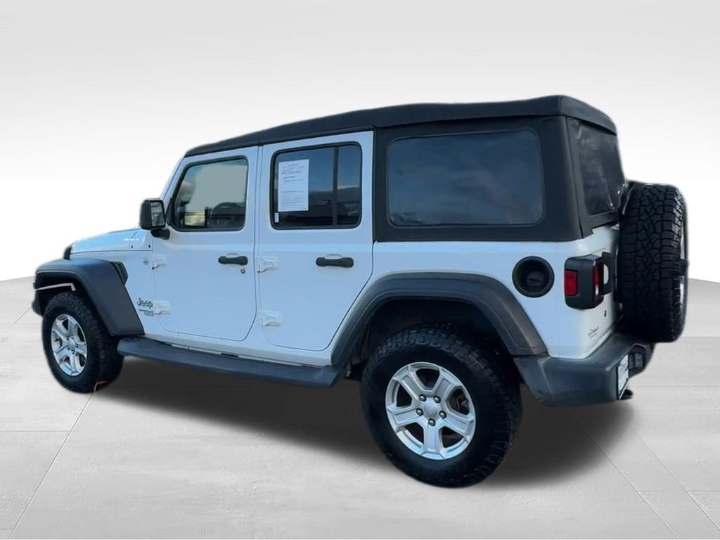 Used 2019 White Jeep Unlimited Sport S image 6
