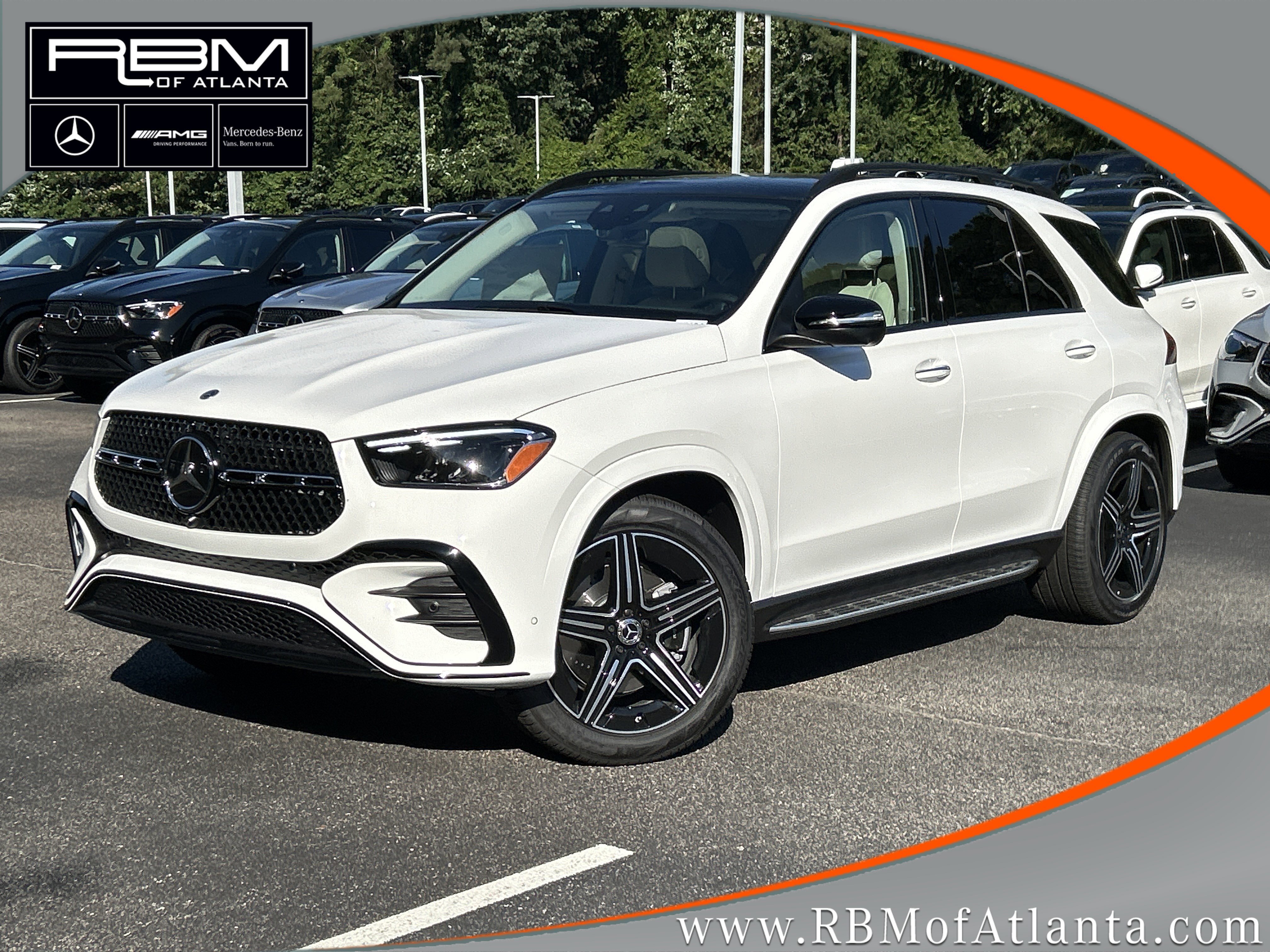 New 2026 Polar White Mercedes-Benz GLE 350 4MATIC® SUV image 1