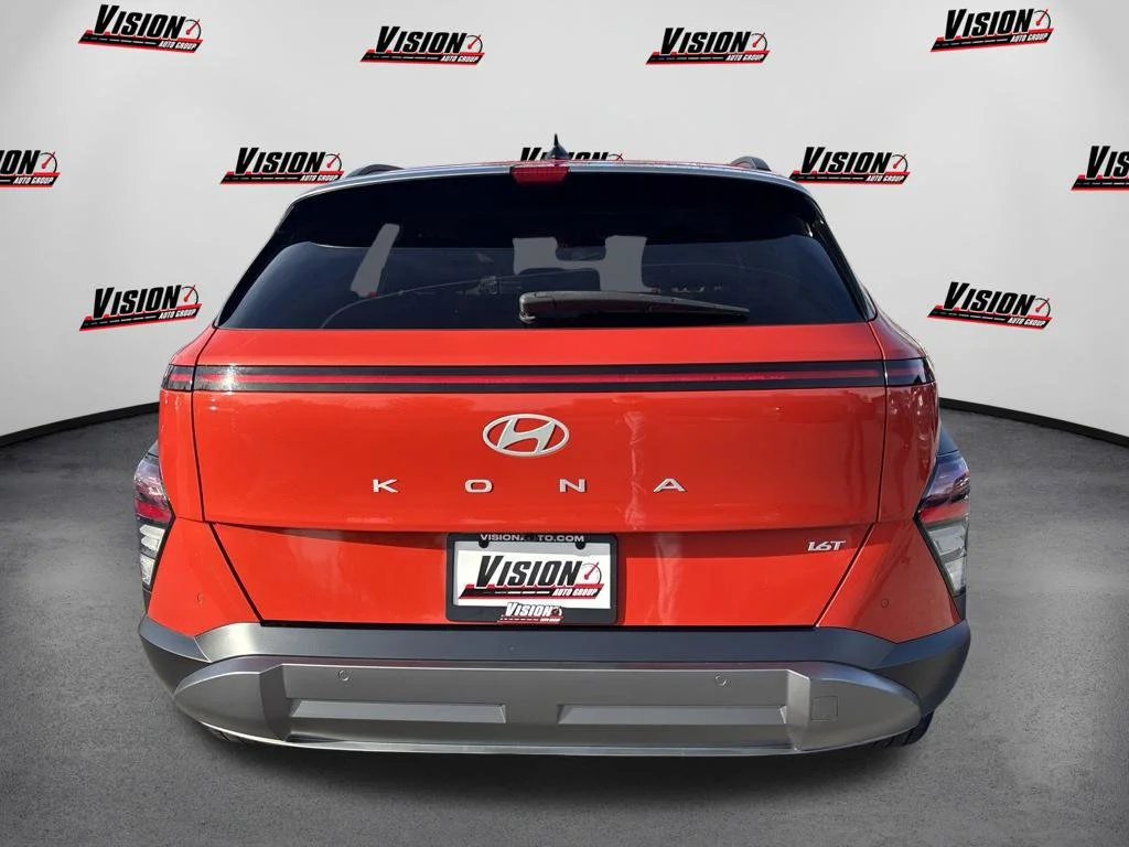 Certified Used 2024 Orange Hyundai Limited image 6