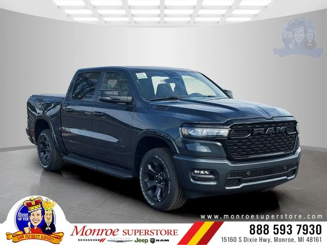 New 2026 Forged Blue Metallic Exterior Paint RAM BIG HORN image 1