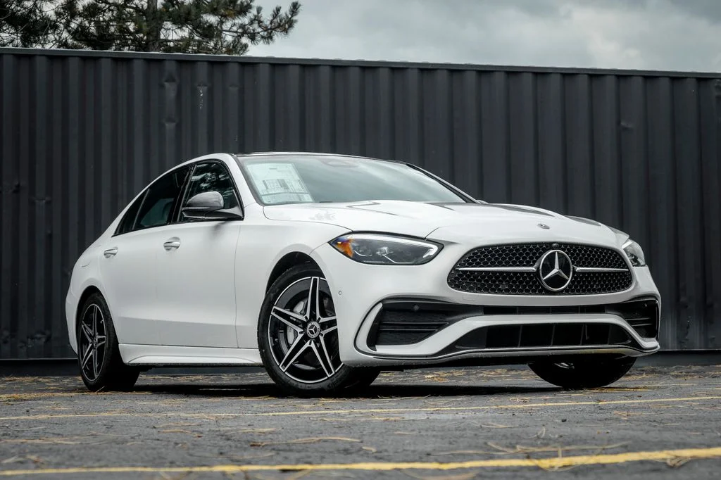 New 2026 Polar White Mercedes-Benz C 300 image 1