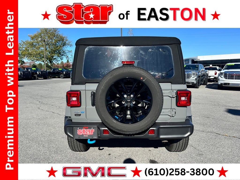 Used 2023 Gray Jeep Sahara 4x4 image 8