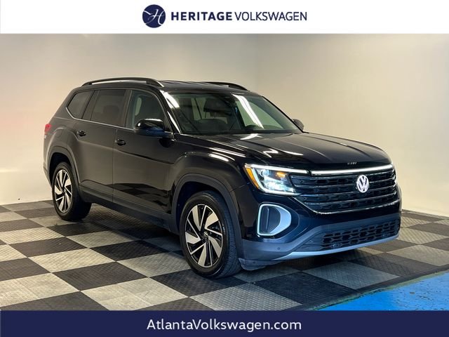 Black 2024 Volkswagen Atlas SUV / Crossover All-Wheel Drive
