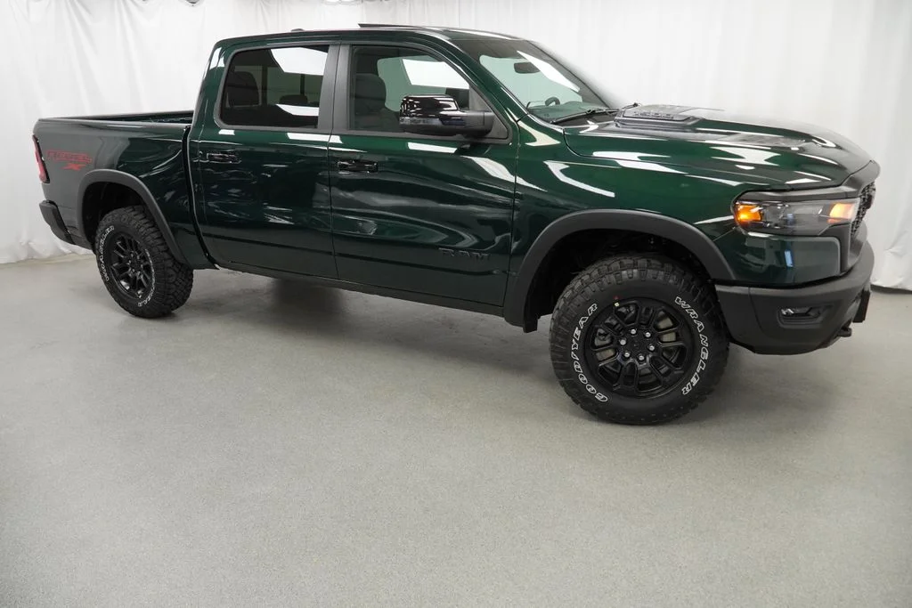 New 2026 Serrano-Green Metallic Exterior Paint RAM Rebel image 8