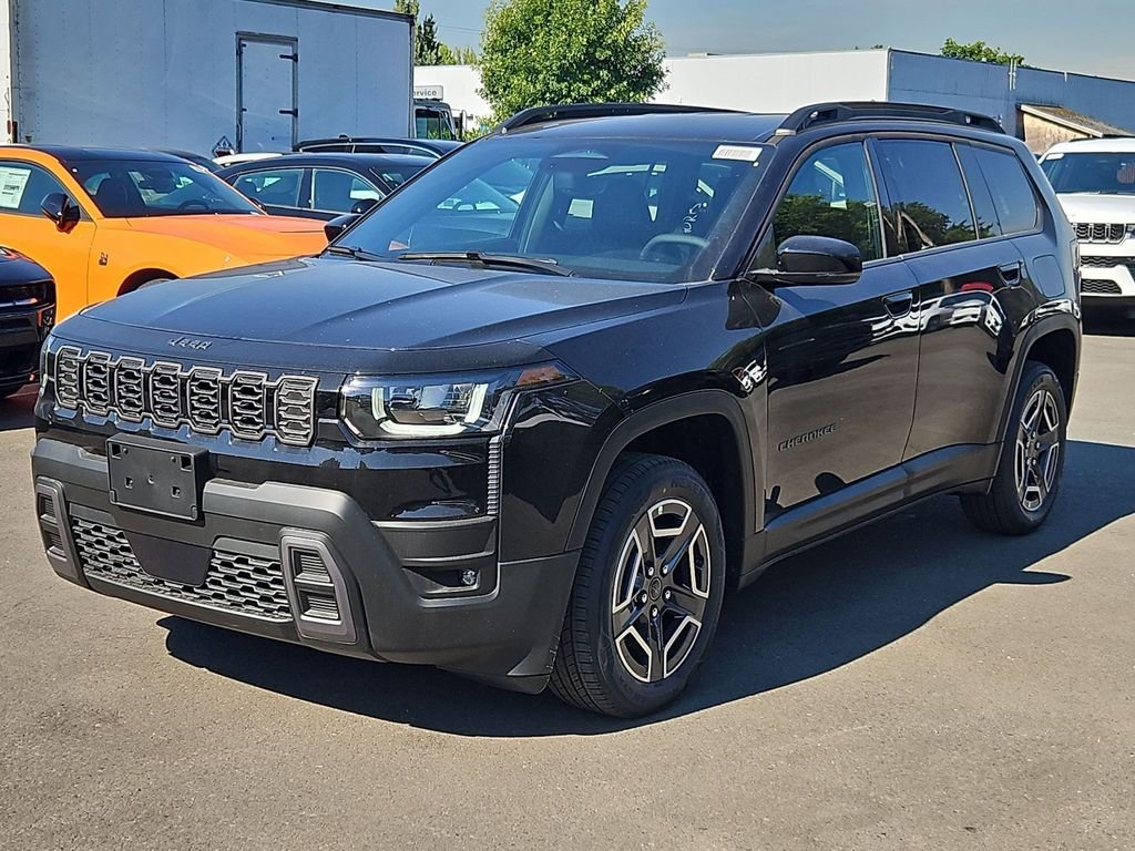 New 2026 Diamond Black Crystal Pearl-Coat Exterior Paint Jeep Limited image 3