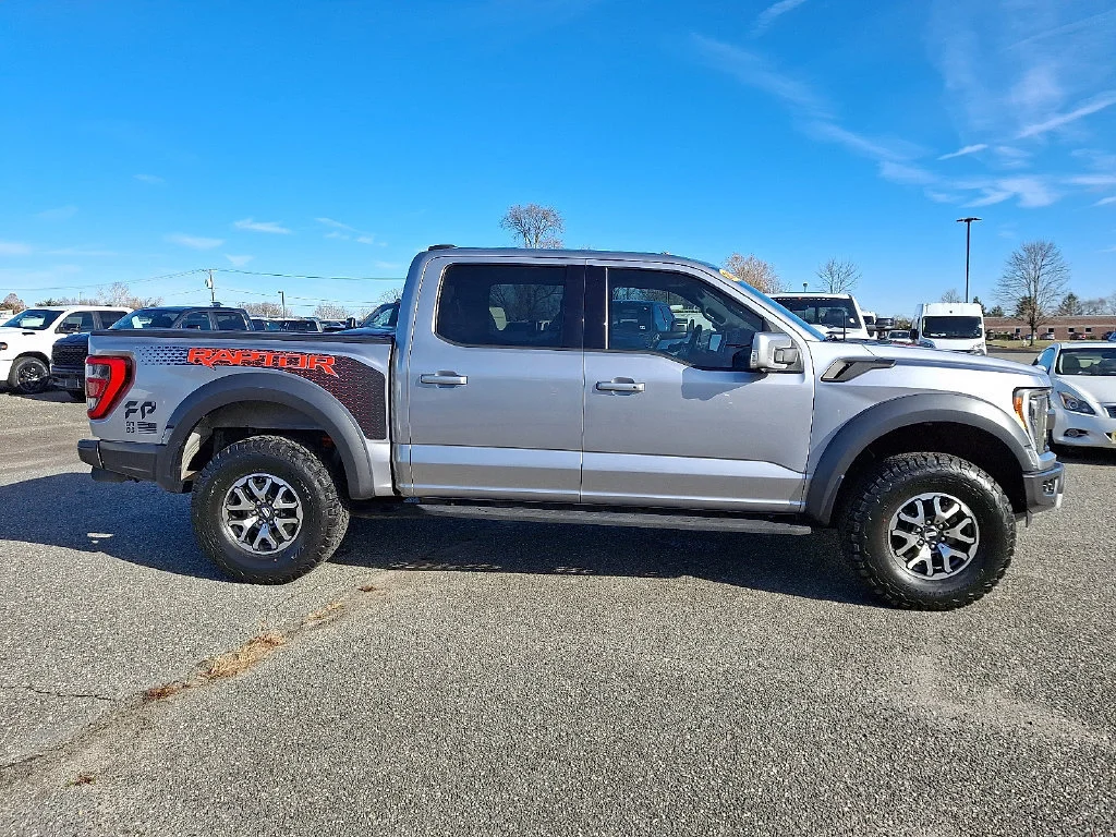 Used 2021 Iconic Silver Metallic Ford Raptor image 13
