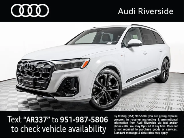 2026 Audi Q7 55 S line Premium Plus