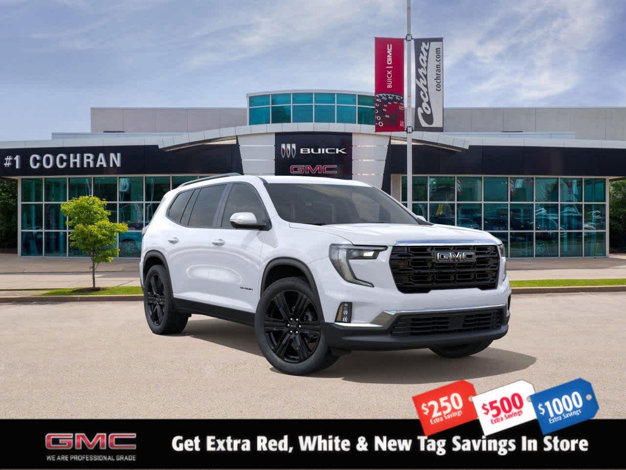 New 2026 Summit White GMC Elevation image 1